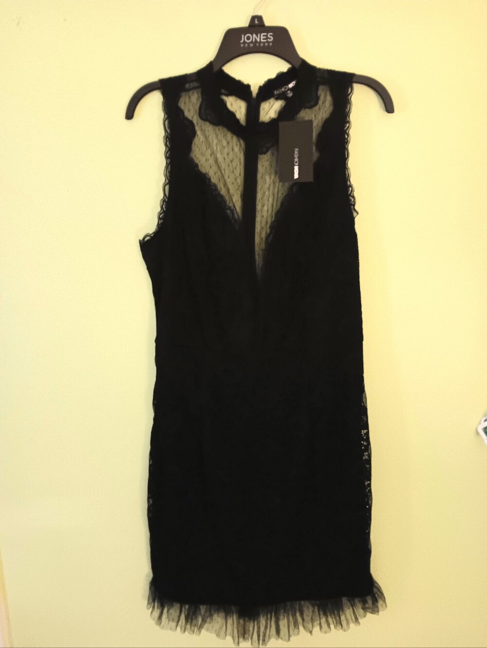 New Fashion Nova Women's Black Sleeveless Oh Honey Mini Dress
